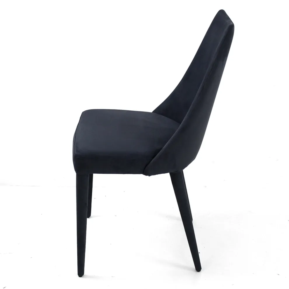 Wohnzimmerstuhl gepolstert mit Teknofibra Made in Italy - Stinco