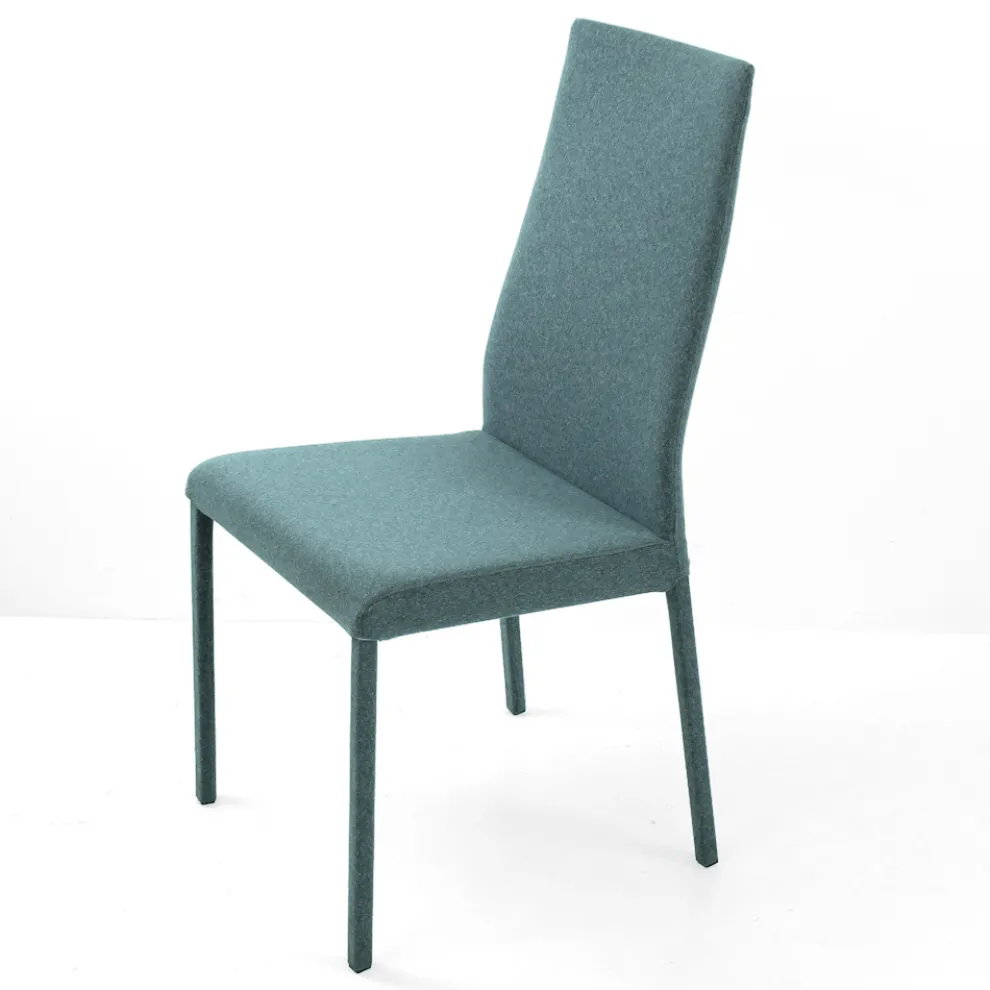 Wohnzimmerstuhl mit Stoffbezug Made in Italy - Roslin