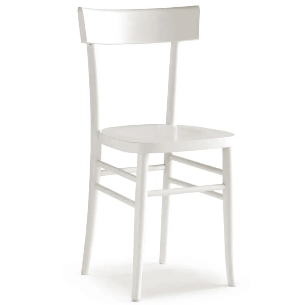 Wohnzimmerstuhl mit Struktur und Sitz aus Buchenholz Made in Italy - Tisifone