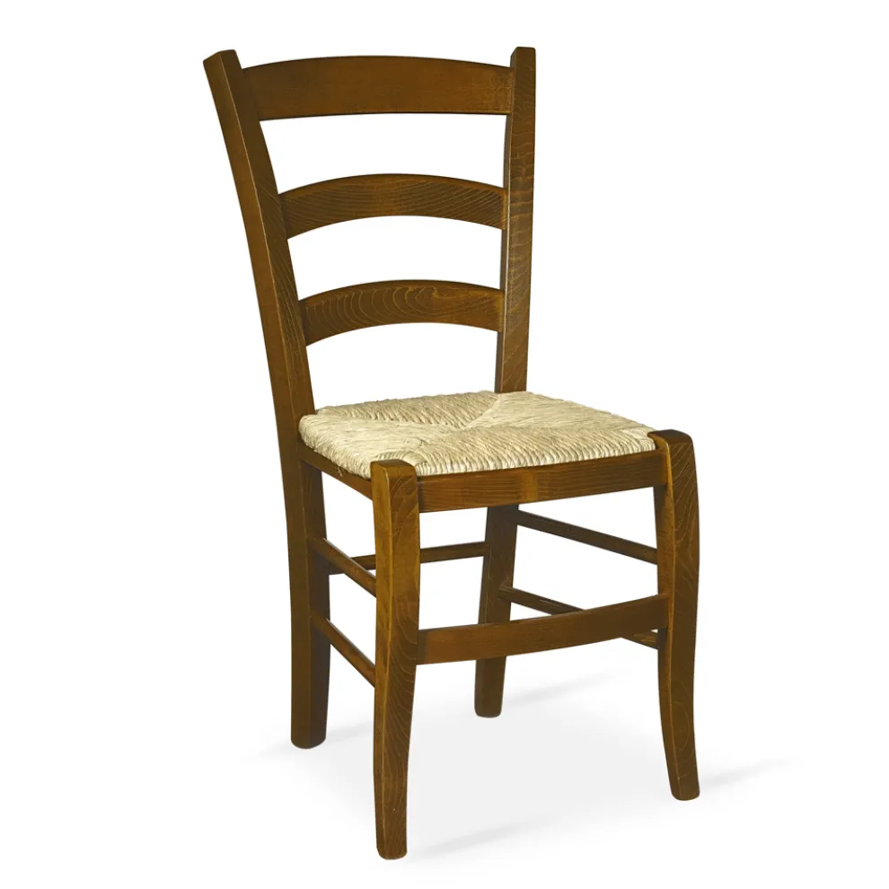 Wohnzimmerstuhl mit Struktur aus Eiche, hergestellt in Italien – Marke