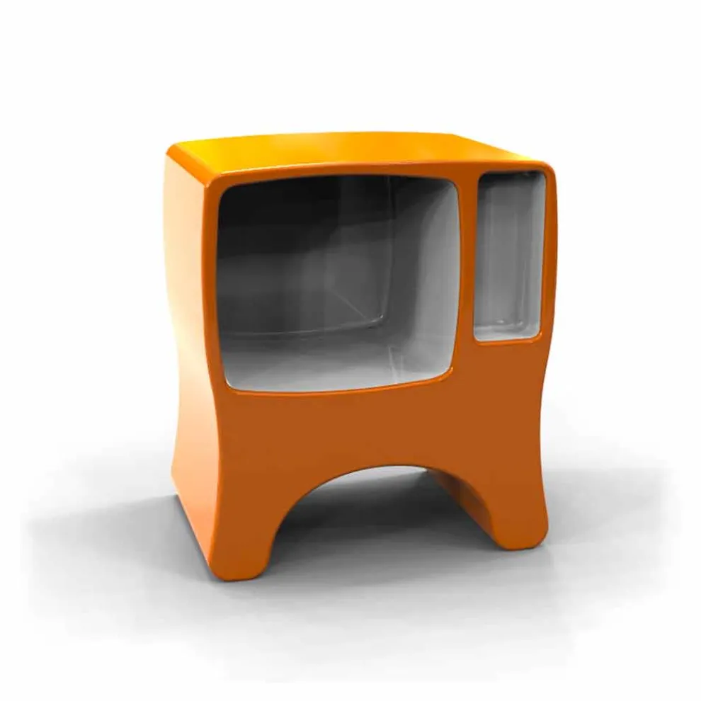 Nachttisch aus Solid Surface® Catodico Made in Italy