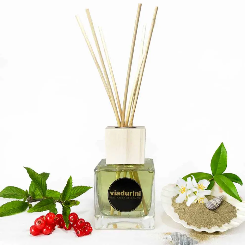 Raumduft Vanille und Mou 200 ml mit Stäbchen - Sabbiadelsalento