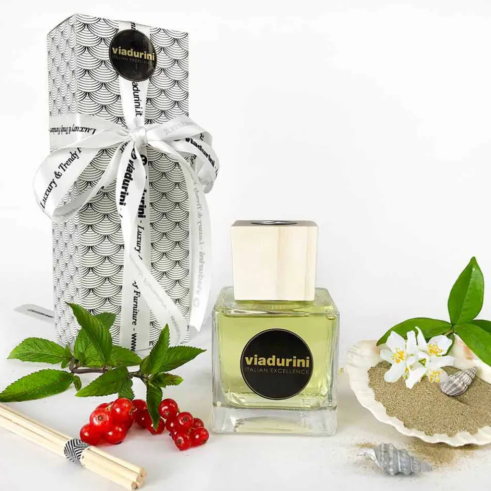 Raumduft Vanille und Mou 200 ml mit Stäbchen - Sabbiadelsalento