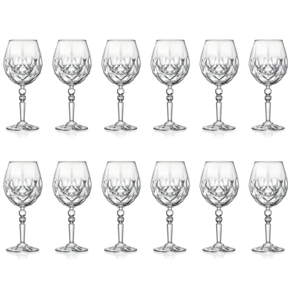 Italienische Ökologische Kristall Aperitif Gläser Service 12 Stück - Bromeo