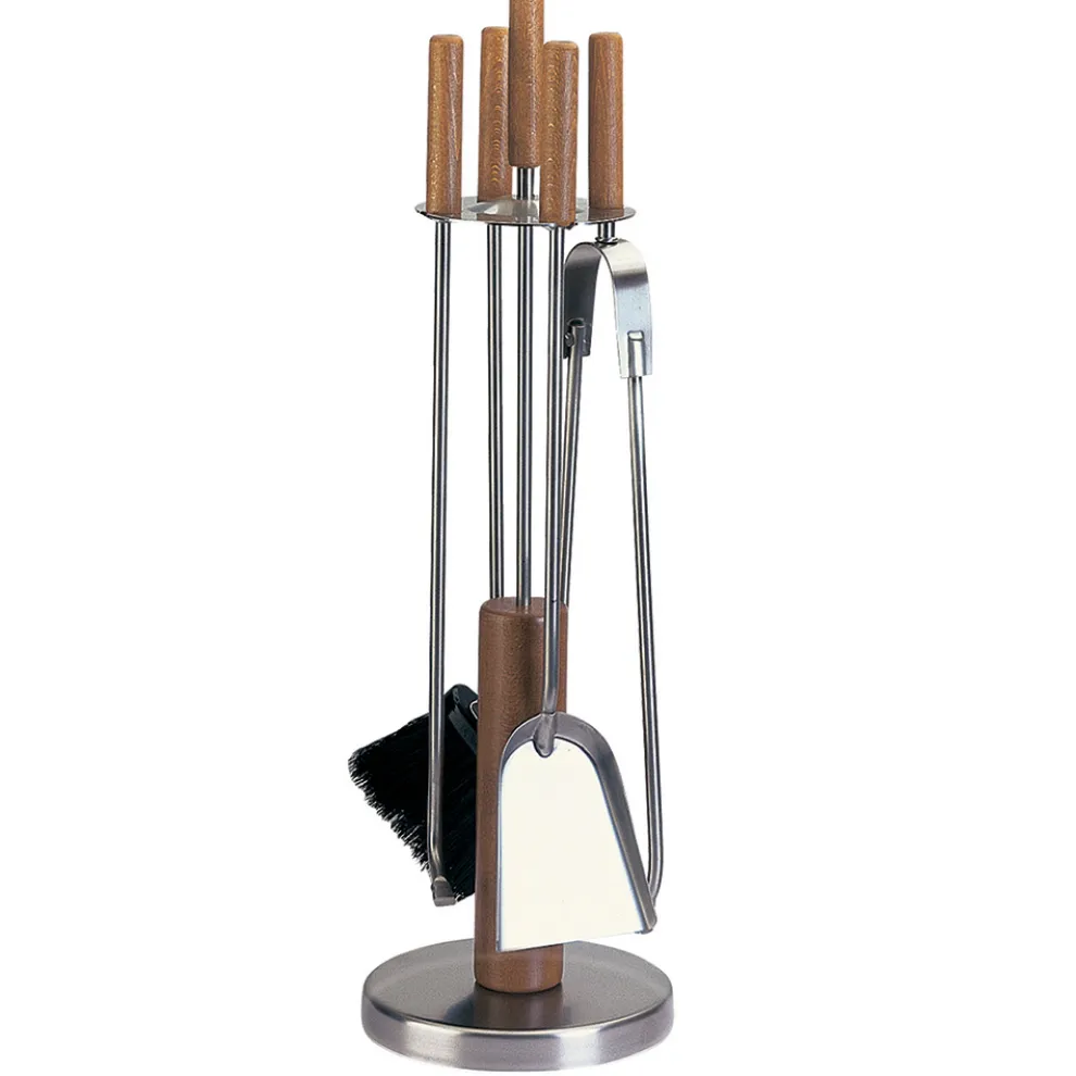 Werkzeughalter mit 4 Zubehörteilen aus Metall oder Stahl, hergestellt in Italien – Papaya