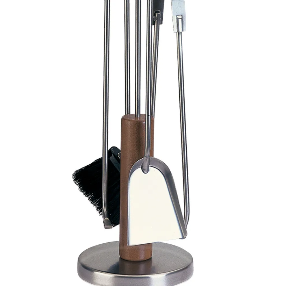 Werkzeughalter mit 4 Zubehörteilen aus Metall oder Stahl, hergestellt in Italien – Papaya