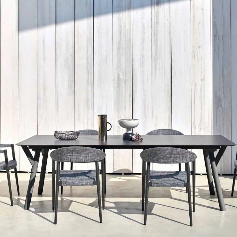 Ausziehtisch bis zu 350 cm  H65 cm Varaschin Link