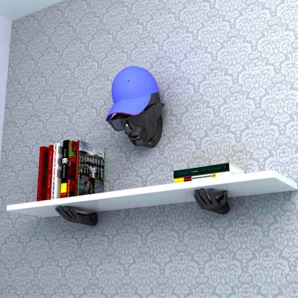 Wandregal in modernem Design Vladimir Made in Italy