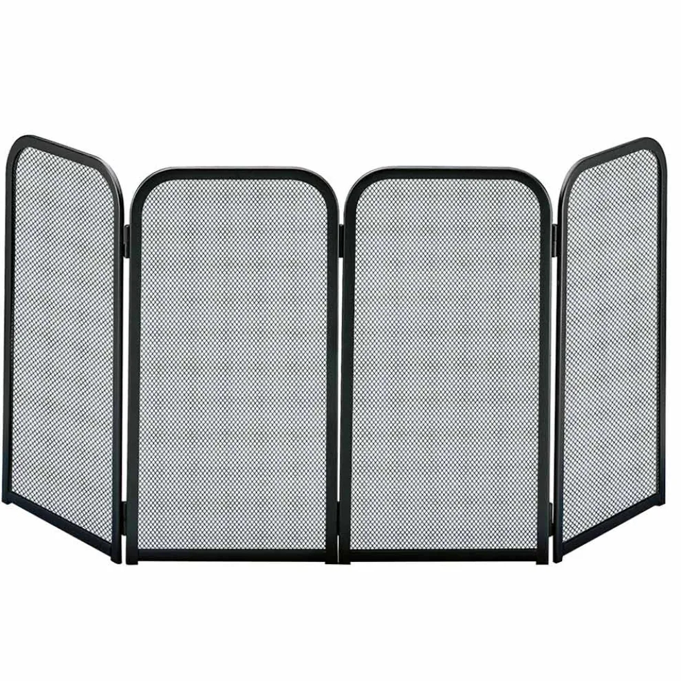 Funkenfänger mit 4 Türen aus Metall, hergestellt in Italien – Kaninchen