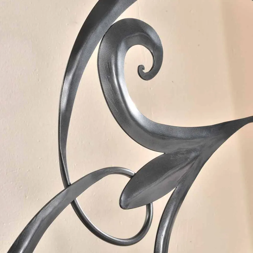 Doppelbett aus Eisen Made in Italy in modernem Design Allison 160x190