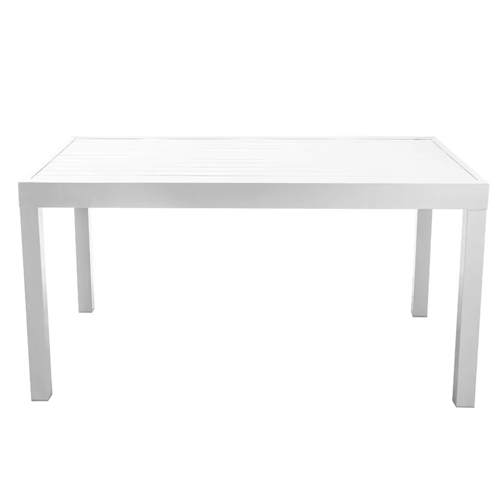 Rechteckiger Tisch ausziehbar auf 210 cm aus Aluminium - Pennarello