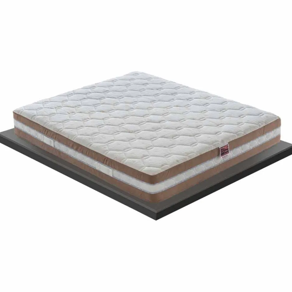 Queen Size Matratze aus Memory XFoam H 25 cm Made in Italy - Carbone