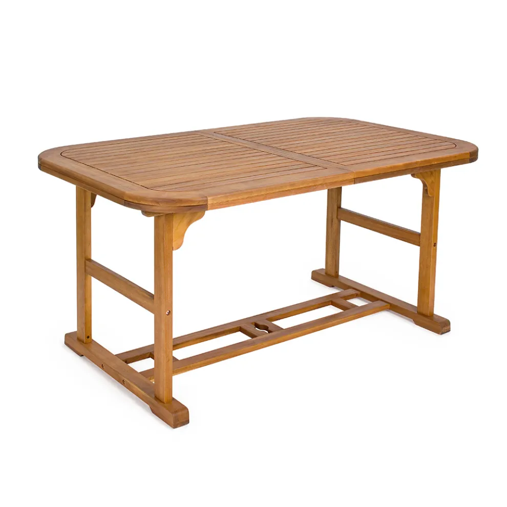 Ausziehbarer Tisch Bis zu 240 cm in Gartenholz, von Design - Roxen