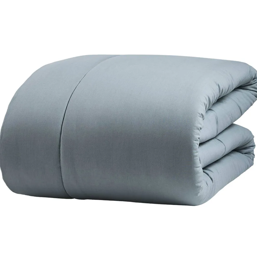 350 gr/m2 Bettwärmer für Doppelbett aus reiner, stückgefärbter Baumwolle – Delicacy