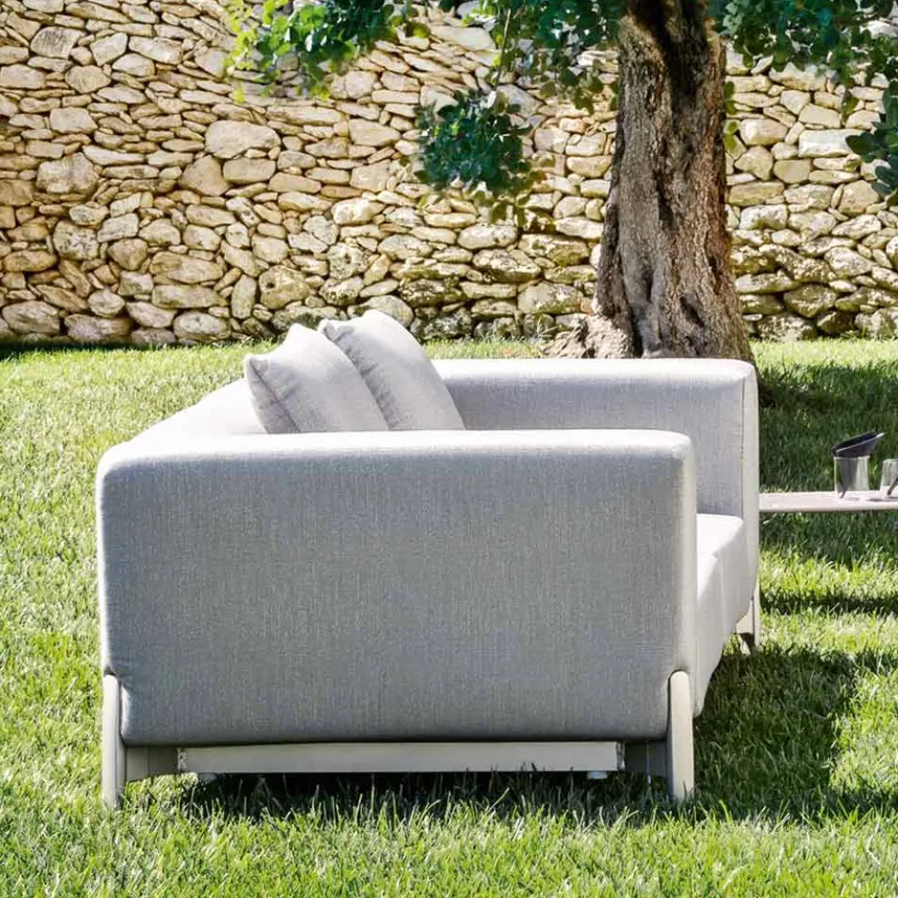 Entspannen Sie Garten Sessel Aluminium und Stoff, Design in 3 Ausführungen - Filomena