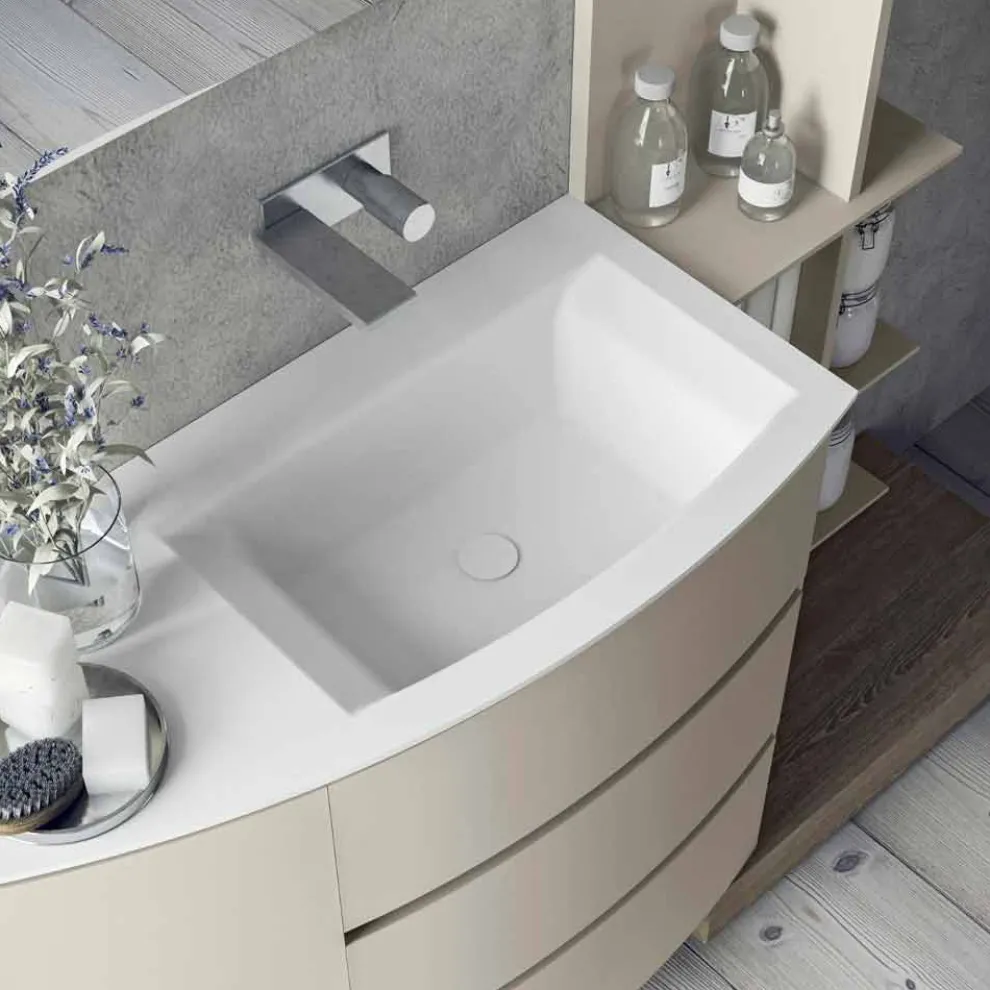 Zusammensetzung der Möbel für das Badezimmer des modernen Designs - Callisi13